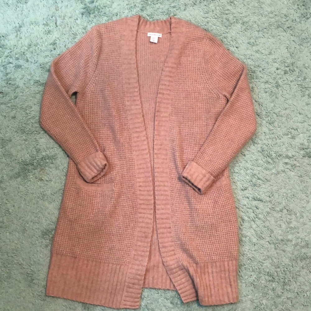 NBW muave cardigan